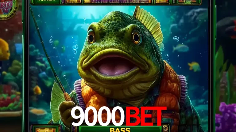 Personagem de peixe pescador do popular jogo de slot com tema de pescaria, uma das emocionantes opções de caça-níqueis para jogar e ganhar no cassino 9000bet.